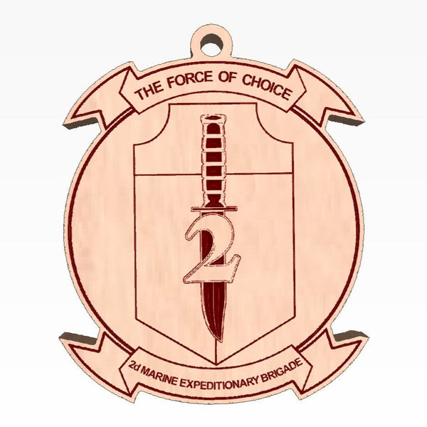 2D MEB Wooden Ornament