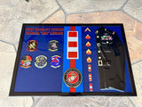 Dress Blues 3ft Outlined Epoxy Plaque