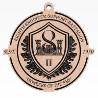 Camp Lejune, 8th ESB, Ornament (New Logo)