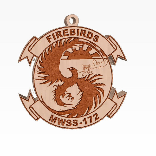 MWSS 172 Wooden Ornament
