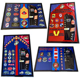Dress Blues 3ft Outlined Epoxy Plaque