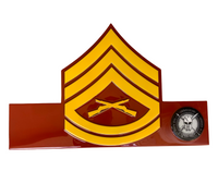 Dress Blue Chevron with Full- Color Logo