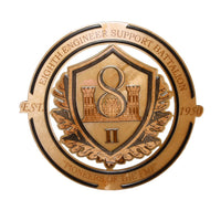 Stained Epoxied Finish Plaque