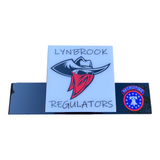 23" Printed Epoxied Logo with Plate