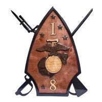 Stained Epoxied Finish Plaque