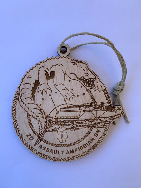 2D Assault Amphibian Battalion, Wooden Ornament
