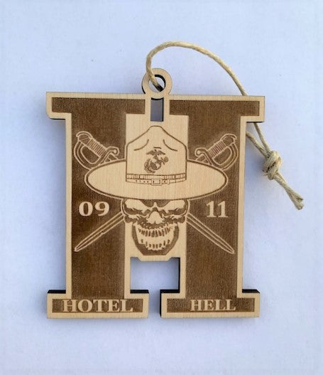 San Diego Boot Camp, Hotel Company, Wooden Ornament