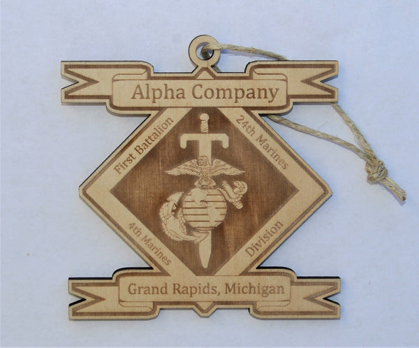Grand Rapids, 1st Battalion 24th Marines Alpha Company, Ornament