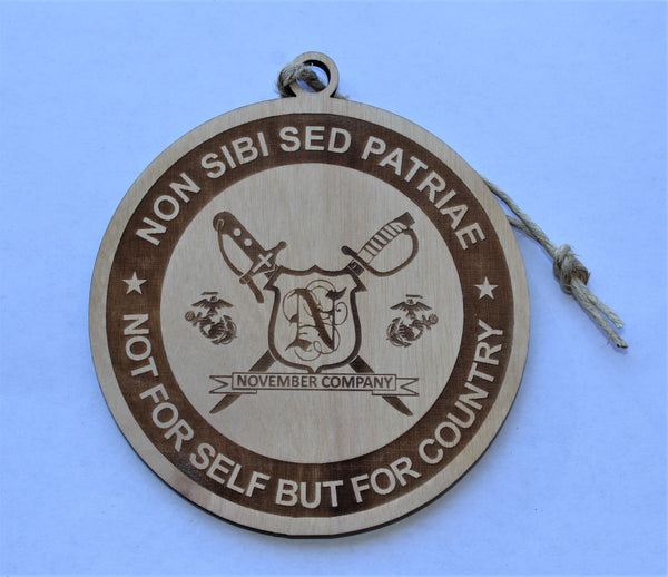 Parris Island, November Company, Ornament