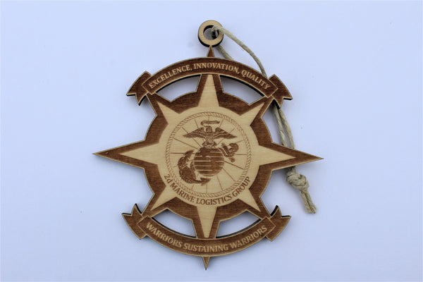 Camp Lejune,  2nd Marine Logistics Group, Ornament