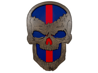 23" Skull with Felt