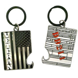 DD 214/Veteran Flag Bottle Opener Key Chain
