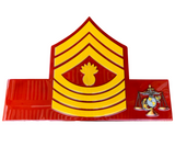 Dress Blue Chevron with Full- Color Logo