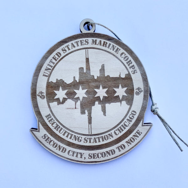Chicago Recruiting Station , Wooden Ornament