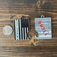 DD 214/Veteran Flag Bottle Opener Key Chain
